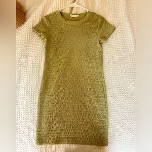 Elodie Green Mini Dress